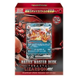 Pokemon Battle Master Deck Tera Charizard ex Japanese