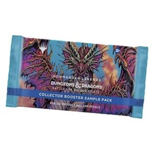 Magic: The Gathering Commander Legends: Battle for Baldur's Gate Collector Booster Sample Pack