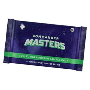 Magic: The Gathering Commander Masters Collector Booster Sample Pack