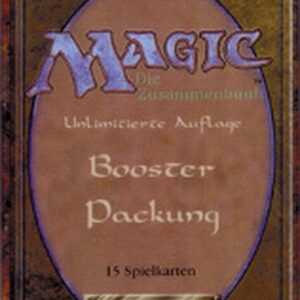 Magic: The Gathering European Unlimited Booster Italian