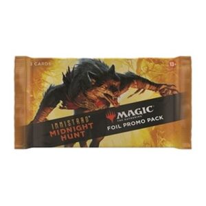 Magic: The Gathering Innistrad: Midnight Hunt: Foil Promo Pack