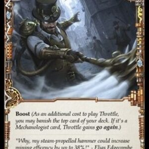 Flesh And Blood ARC-F Throttle (Yellow)