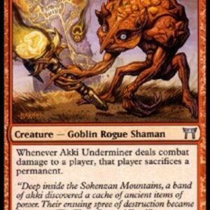 Magic: The Gathering Akki Underminer