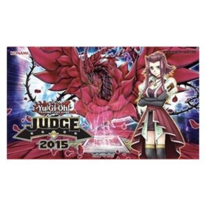 Yu-Gi-Oh! PROM Black Rose Dragon and Akiza 2015 Judge Playmat
