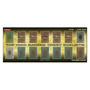 Yu-Gi-Oh! PROM Top 1000 Ranked Cossy Duelists April-June 2010 Playmat