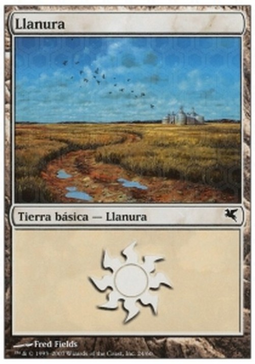 Magic: The Gathering Plains (V.31) French