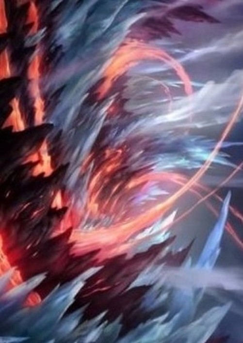 Magic: The Gathering Art Series: Frostboil Snarl (V.1)