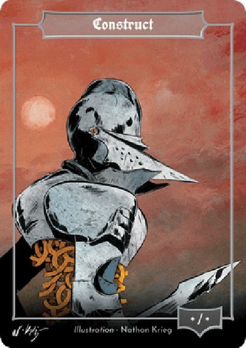 Magic: The Gathering Construct Token (Artifact */*)