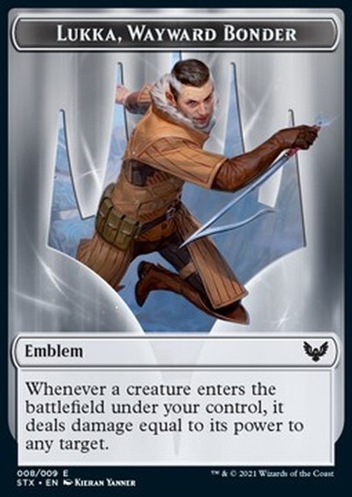 Magic: The Gathering Lukka, Wayward Bonder Emblem