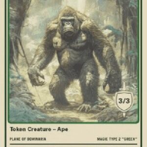 Magic: The Gathering Ape Token (Green 3/3)