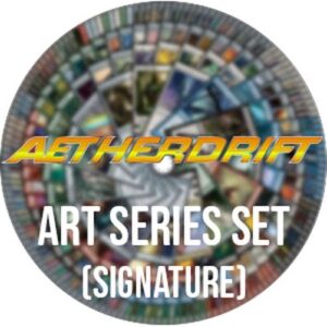 Magic: The Gathering Aetherdrift: Extras: Art Series Set