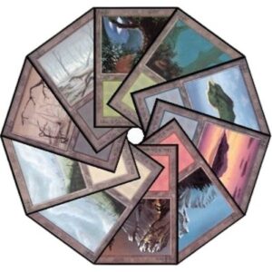 Magic: The Gathering Alpha Basic Land Set