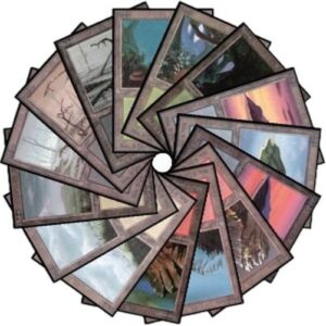 Magic: The Gathering Beta Basic Land Set