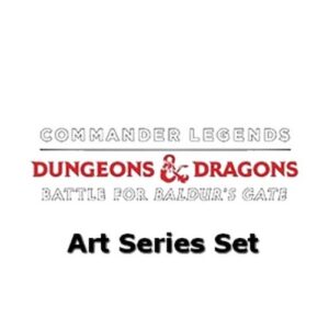 Magic: The Gathering Commander Legends: Battle for Baldur's Gate: Extras: Art Series Set