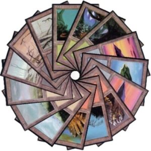 Magic: The Gathering Foreign Limited Basic Land Set Italian