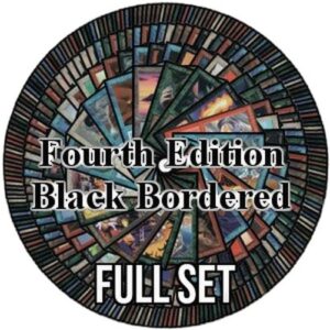 Magic: The Gathering Fourth Edition: Black Bordered: Full Set Spanish