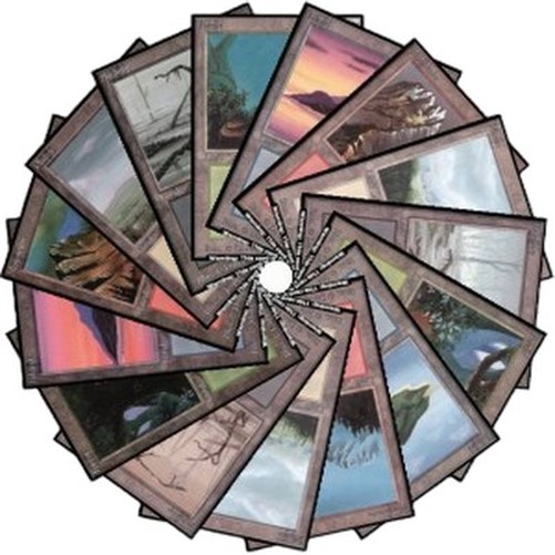 Magic: The Gathering International Edition Basic Land Set