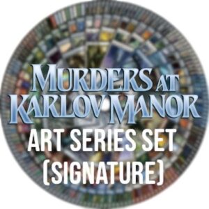 Magic: The Gathering Murders at Karlov Manor: Extras: Art Series Set