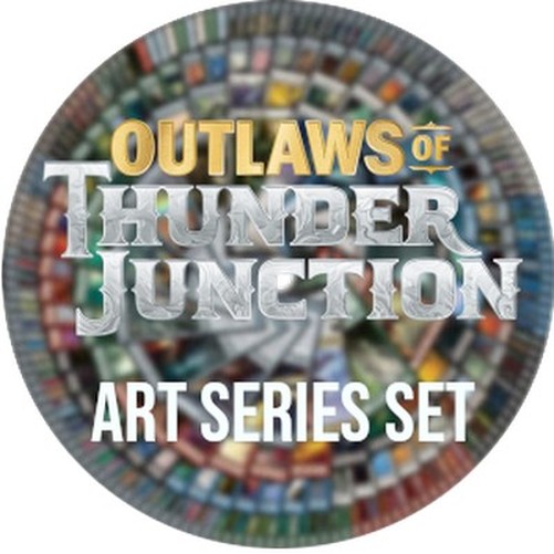 Magic: The Gathering Outlaws of Thunder Junction: Extras: Art Series Set