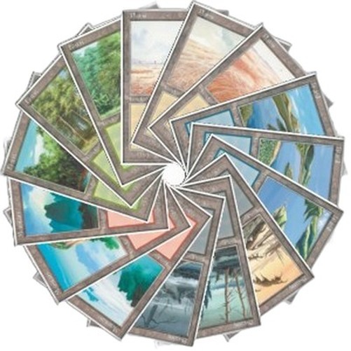 Magic: The Gathering Portal Three Kingdoms Basic Land Set