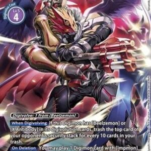 Digimon Beelzemon (X Antibody) (-085) (V.2)