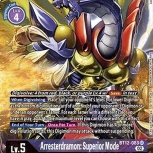 Digimon Arresterdramon: Superior Mode (-083) (V.2)