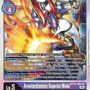 Digimon Arresterdramon: Superior Mode (-083) (V.1)