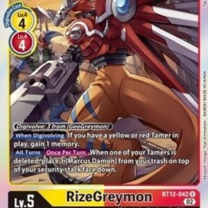 Digimon RizeGreymon