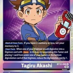 Digimon Tagiru Akashi (-096) (V.1)