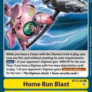 Digimon Home Run Blast