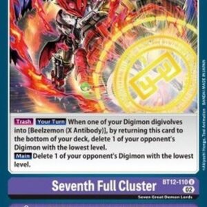 Digimon Seventh Full Cluster