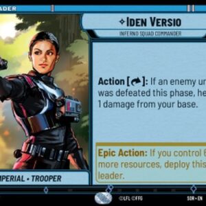 Star Wars Unlimited Iden Versio - Inferno Squad Commander