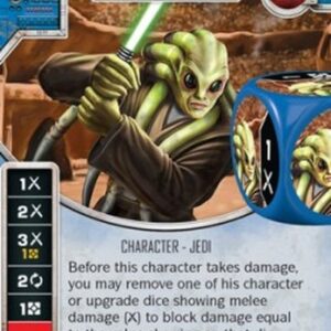 Star Wars: Destiny Kit Fisto - Shii-cho Master