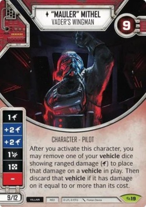 Star Wars: Destiny "Mauler" Mithel - Vader's Wingman
