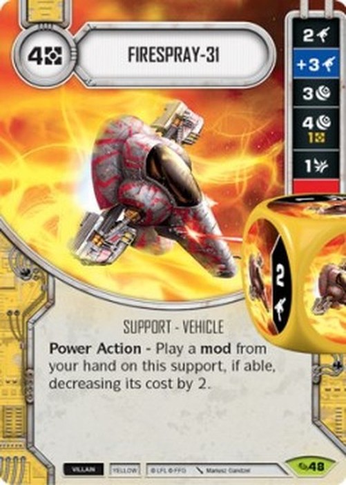 Star Wars: Destiny Firespray-31