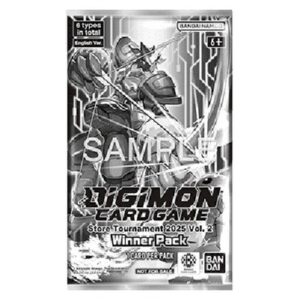 Digimon OTPE Store Tournament 2025 Vol. 2 Winner Pack Booster