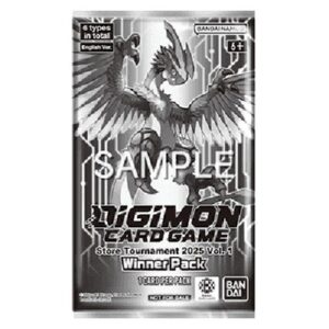 Digimon OTPE Store Tournament 2025 Vol. 1 Winner Pack Booster