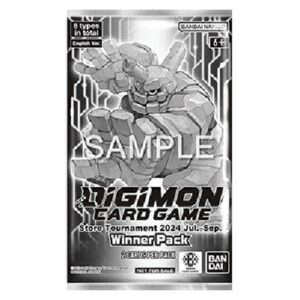Digimon OTPE Store Tournament 2024 Jul.-Sep. Winner Pack Booster
