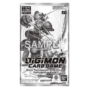 Digimon OTPE Store Tournament 2025 Vol. 2 Participation Pack Booster
