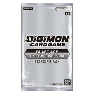 Digimon BT-14P Blast Ace Pre-Release Pack Booster