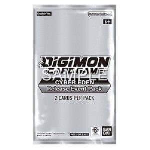 Digimon BT-22P Cyber Eden Release Event Pack Booster
