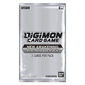 Digimon BT-08P New Awakening Pre-Release Pack