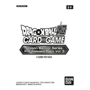 Dragon Ball Super DBS Unison Warrior Series Pre-Release Pack Vol.3