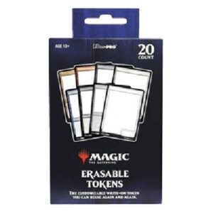 Magic: The Gathering 20 Ultra Pro Erasable Tokens