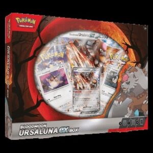 Pokemon Bloodmoon Ursaluna ex Box