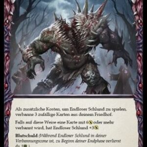 Flesh And Blood 2HP-BL Endless Maw (Blue) German