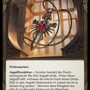 Flesh And Blood 2HP-BL Amulet of Assertiveness German