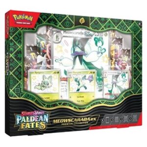 Pokemon Paldean Fates: Meowscarada ex Premium Collection