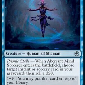 Magic: The Gathering Aberrant Mind Sorcerer