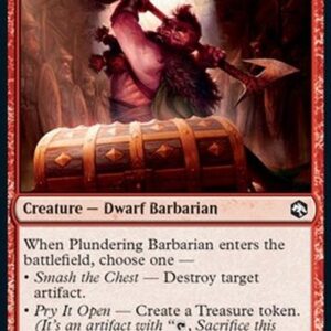 Magic: The Gathering Plundering Barbarian